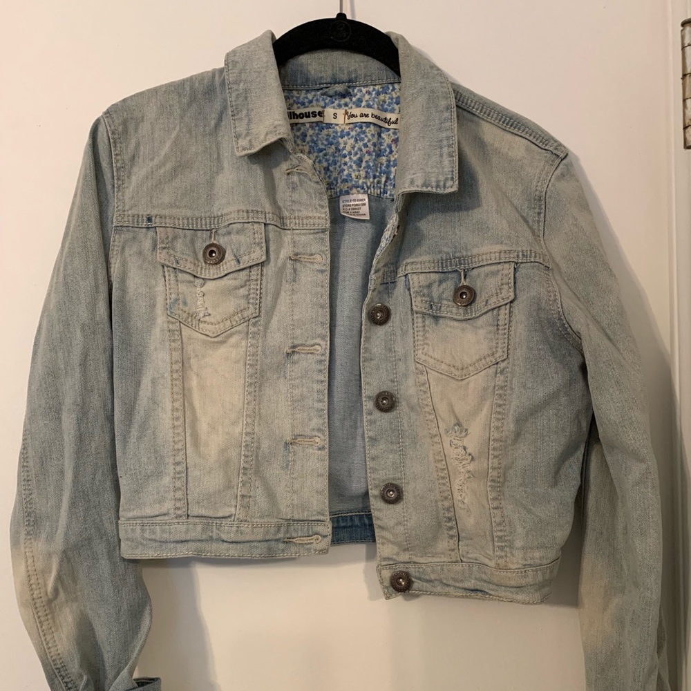 Cropped Jean Jacket